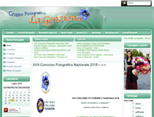 Tablet Screenshot of lagenziana.net